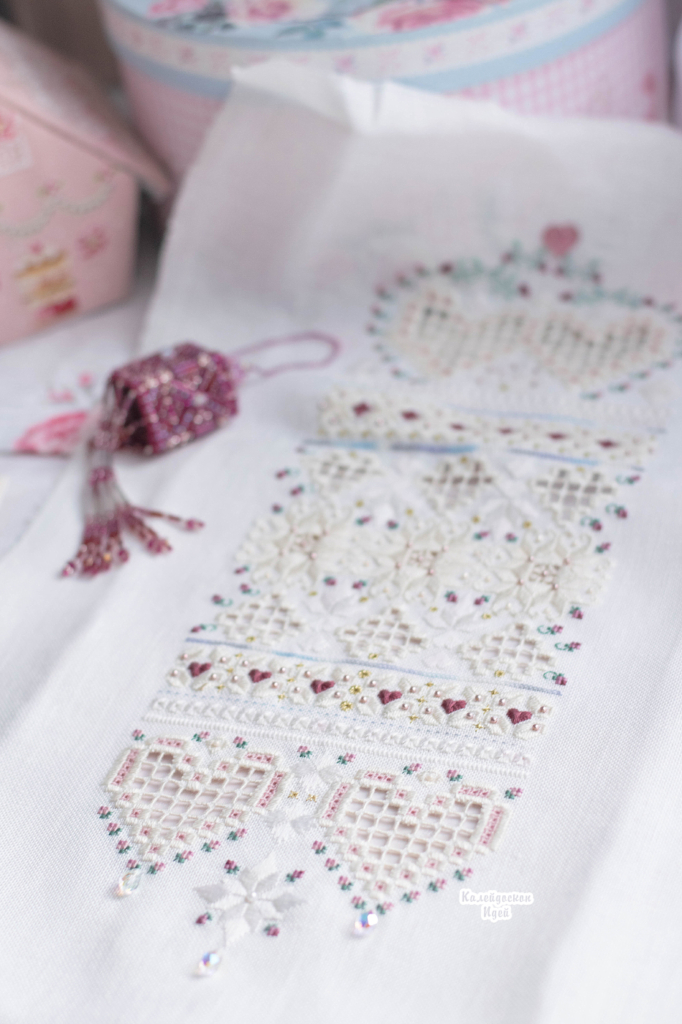Antique Fancy a Hardanger Sampler · “Antique Fancy” is a Sew To Be Seen design by Judy Dixon