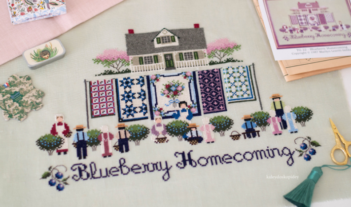 «Blueberry Homecoming» Told in a garden